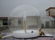 Inflatable Bubble Snow Globe With Snow Decoration