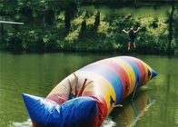 Inflatable Water Pillow , Inflatable Rainbow Water Blob For Water Sports
