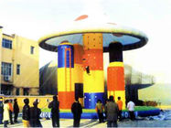 Inflatable Amusement Park Bungee Trampoline For Park ,Square