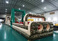 Inflatable Boot Camp Obstacle Course Challenge / Outdoor Inflatable Obstacle Course