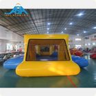 Customized Mad 's Over Sport 20x10m Inflatable Soap Football Arena / Inflatable Soapy Football