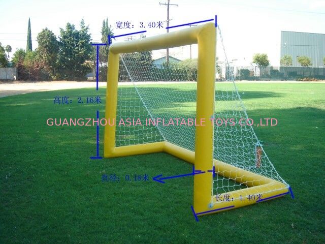 Entermainment Inflatable Football Goal Net Playground Inflatable Amusement Park