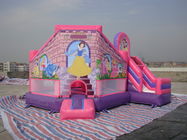 PVC Tarpaulin Inflatable Amusement Park , Inflatable Mini Bouncer For Kids