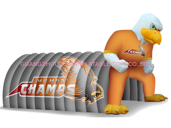 Inflatable Amusement Park With Eagle Tunnel For Business